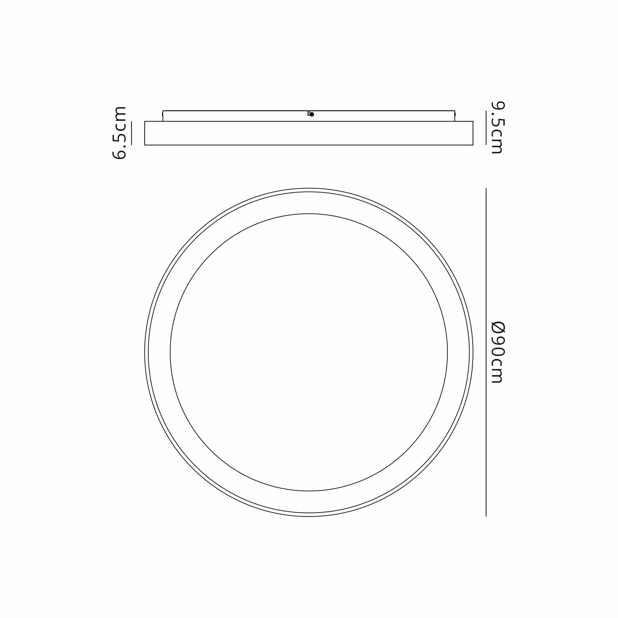Niseko Ceiling Ring 78W LED Gold M8026  Mantra Fusion Niseko Gold